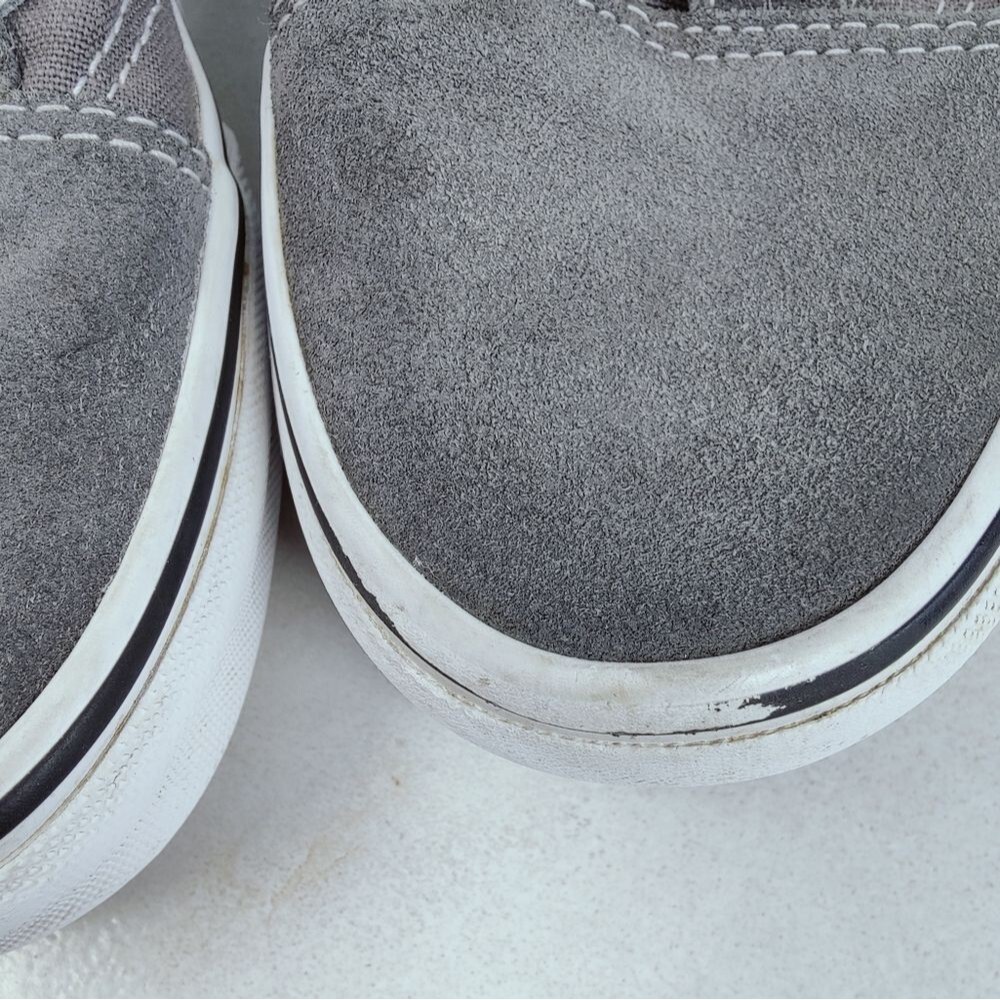 Vans Unisex Old Skool 36 Dx Gray Suede Canvas Sneakers Skate Tennis Shoes, Sz 8 - Picture 9 of 11